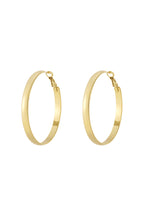 Basic Hoop earrings thick