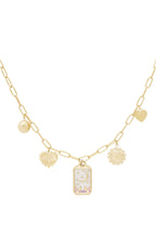 charm necklace magic moon