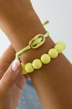 Bracelet with button detail