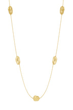 Smooth Link Long Necklace