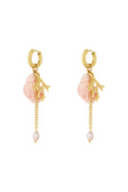 Coral vibes earrings